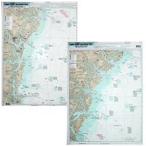 Captain Segull's Nautical Charts Off Coastal Georgia
